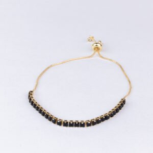 Tennis Black Bracelet – 3mm